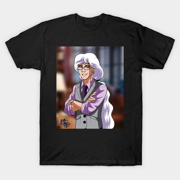 Tristan: Attorney at Law T-Shirt by TheVerdantHawk